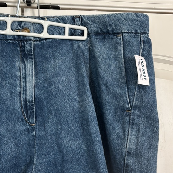 Old Navy High Waist Taylor Denim Shorts - Blue - Picture 2 of 11